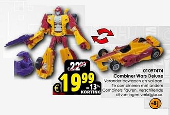 Aanbiedingen Combiner wars deluxe - Marvel - Geldig van 24/10/2015 tot 06/12/2015 bij ToyChamp