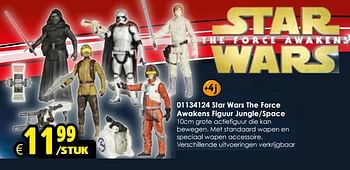Aanbiedingen Star wars the force awakens figuur jungle-space - Star Wars - Geldig van 24/10/2015 tot 06/12/2015 bij ToyChamp