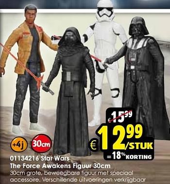 Aanbiedingen Star wars the force awakens figuur - Star Wars - Geldig van 24/10/2015 tot 06/12/2015 bij ToyChamp