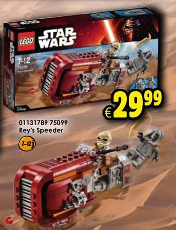 Aanbiedingen Rey`s speeder - Lego - Geldig van 24/10/2015 tot 06/12/2015 bij ToyChamp