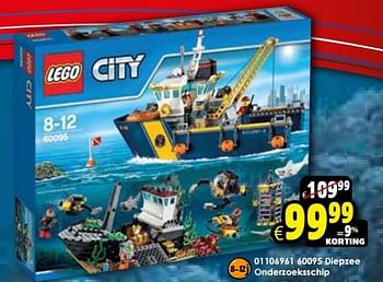 Aanbiedingen Diepzee onderzoeksschip - Lego - Geldig van 24/10/2015 tot 06/12/2015 bij ToyChamp