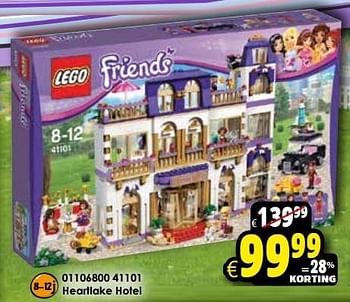 Aanbiedingen Heartlake hotel - Lego - Geldig van 24/10/2015 tot 06/12/2015 bij ToyChamp