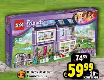 Aanbiedingen Emma`s huis - Lego - Geldig van 24/10/2015 tot 06/12/2015 bij ToyChamp