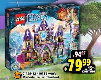 Aanbiedingen Skyra`s mysterieuze luchtkasteel - Lego - Geldig van 24/10/2015 tot 06/12/2015 bij ToyChamp