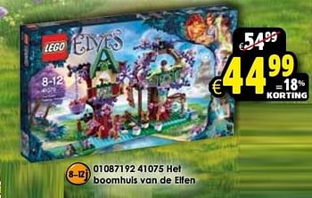 Aanbiedingen Het boomhuis van de elfen - Lego - Geldig van 24/10/2015 tot 06/12/2015 bij ToyChamp