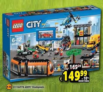 Aanbiedingen Stadsplein - Lego - Geldig van 24/10/2015 tot 06/12/2015 bij ToyChamp