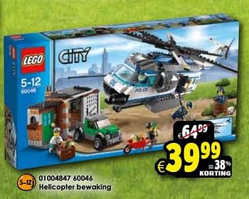 Aanbiedingen Helicopter bewaking - Lego - Geldig van 24/10/2015 tot 06/12/2015 bij ToyChamp