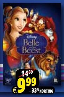 Aanbiedingen Belle en het beest - Disney - Geldig van 24/10/2015 tot 06/12/2015 bij ToyChamp