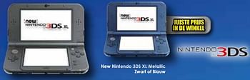 Aanbiedingen New nintendo 3ds xl metallic zwart - Nintendo - Geldig van 24/10/2015 tot 06/12/2015 bij ToyChamp