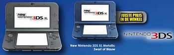 Aanbiedingen New nintendo 3ds xl metallic blauw - Nintendo - Geldig van 24/10/2015 tot 06/12/2015 bij ToyChamp