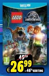 Aanbiedingen Lego - jurassic world - Warner Brothers Interactive Entertainment - Geldig van 24/10/2015 tot 06/12/2015 bij ToyChamp
