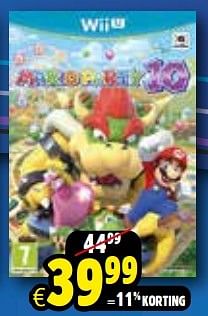 Aanbiedingen Mario party 10 - Nintendo - Geldig van 24/10/2015 tot 06/12/2015 bij ToyChamp