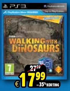 Aanbiedingen Walking with dinosaurs - Sony Computer Entertainment Europe - Geldig van 24/10/2015 tot 06/12/2015 bij ToyChamp