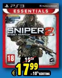 Aanbiedingen Sniper 2 - ghost warrior - CI Games - Geldig van 24/10/2015 tot 06/12/2015 bij ToyChamp