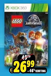 Aanbiedingen Lego jurassic world - Warner Brothers Interactive Entertainment - Geldig van 24/10/2015 tot 06/12/2015 bij ToyChamp