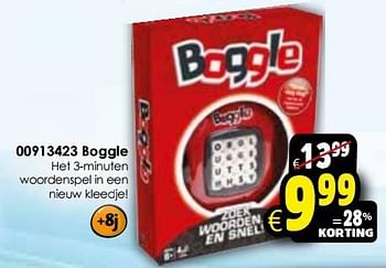 Aanbiedingen Boggle - Hasbro - Geldig van 24/10/2015 tot 06/12/2015 bij ToyChamp