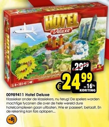 Aanbiedingen Hotel deluxe - Asmodee - Geldig van 24/10/2015 tot 06/12/2015 bij ToyChamp