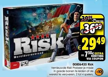 Aanbiedingen Risk - Hasbro - Geldig van 24/10/2015 tot 06/12/2015 bij ToyChamp