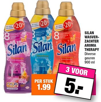 Aanbiedingen Silan wasverzachter aroma therapy - Silan - Geldig van 19/10/2015 tot 01/11/2015 bij Big Bazar