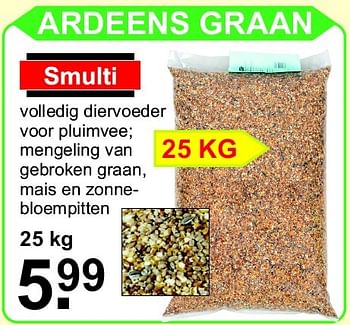 Aanbiedingen Ardeens graan - Smulti - Geldig van 26/10/2015 tot 15/11/2015 bij Van Cranenbroek
