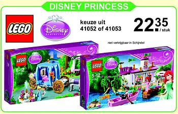 Aanbiedingen Disney princess - Lego - Geldig van 26/10/2015 tot 15/11/2015 bij Van Cranenbroek