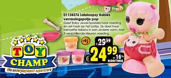 Aanbiedingen Lalaloopsy babies verrassingspotje pop - Lalaloopsy - Geldig van 24/10/2015 tot 06/12/2015 bij ToyChamp