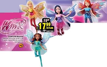 Aanbiedingen Bloomix - Winx - Geldig van 24/10/2015 tot 06/12/2015 bij ToyChamp