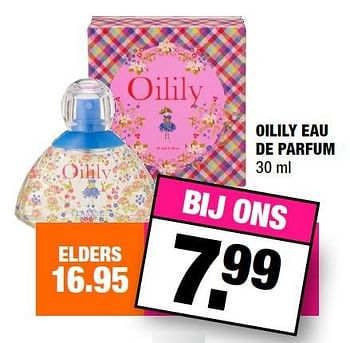 Aanbiedingen Oilily eau de parfum - Oilily - Geldig van 19/10/2015 tot 01/11/2015 bij Big Bazar