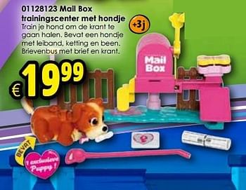 Aanbiedingen Mail box trainingscenter met hondje - Pet Parade - Geldig van 24/10/2015 tot 06/12/2015 bij ToyChamp