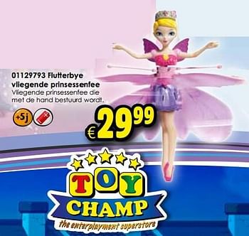 Aanbiedingen Flutterbye vliegende prinsessenfee - Spin Master - Geldig van 24/10/2015 tot 06/12/2015 bij ToyChamp