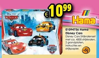 Aanbiedingen Hama disney cars - Hama - Geldig van 24/10/2015 tot 06/12/2015 bij ToyChamp