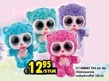 Aanbiedingen Ylvi en de minimoomis babyknuffel - Ylvi en de Minimoomis - Geldig van 24/10/2015 tot 06/12/2015 bij ToyChamp