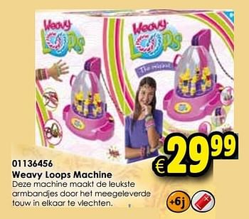 Aanbiedingen Weavy loops machine - Weavy Loops - Geldig van 24/10/2015 tot 06/12/2015 bij ToyChamp
