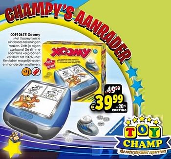 Aanbiedingen Xoomy - Ravensburger - Geldig van 24/10/2015 tot 06/12/2015 bij ToyChamp