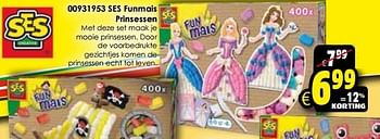Aanbiedingen Ses funmais prinsessen - SES - Geldig van 24/10/2015 tot 06/12/2015 bij ToyChamp