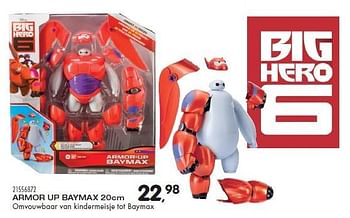Aanbiedingen Armor up baymax - Big Hero 6 - Geldig van 23/10/2015 tot 08/12/2015 bij Supra Bazar