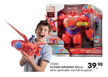 Aanbiedingen Flying baymax - Big Hero 6 - Geldig van 23/10/2015 tot 08/12/2015 bij Supra Bazar