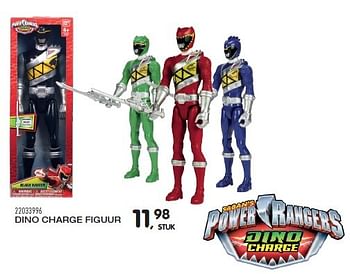 Aanbiedingen Dino charge figuur - Power Rangers - Geldig van 23/10/2015 tot 08/12/2015 bij Supra Bazar
