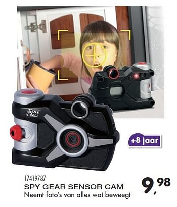 Aanbiedingen Spy gear sensor cam - Spy gear - Geldig van 23/10/2015 tot 08/12/2015 bij Supra Bazar