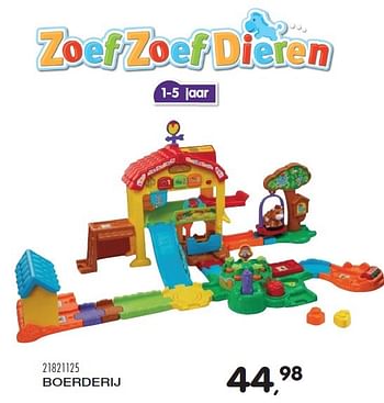 Aanbiedingen Boerderij - Zoef Zoef Dieren - Geldig van 23/10/2015 tot 08/12/2015 bij Supra Bazar