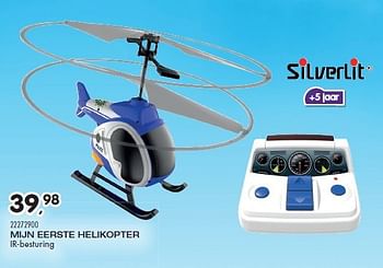 Aanbiedingen Mijn eerste helikopter - Silverlit - Geldig van 23/10/2015 tot 08/12/2015 bij Supra Bazar