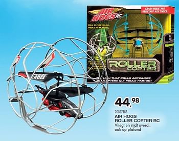 Aanbiedingen Air hogs roller copter rc - Air Hogs - Geldig van 23/10/2015 tot 08/12/2015 bij Supra Bazar
