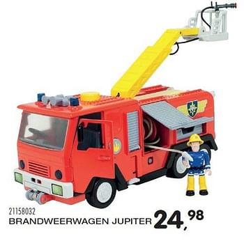 Aanbiedingen Brandweerwagen jupiter - remote_pf_nl.BRANDweerman Sam - Geldig van 23/10/2015 tot 08/12/2015 bij Supra Bazar