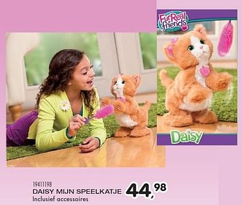 Aanbiedingen Daisy mijn speelkatje - Hasbro - Geldig van 23/10/2015 tot 08/12/2015 bij Supra Bazar