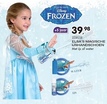 Aanbiedingen Elsa`s magische ijshandschoen - Disney  Frozen - Geldig van 23/10/2015 tot 08/12/2015 bij Supra Bazar