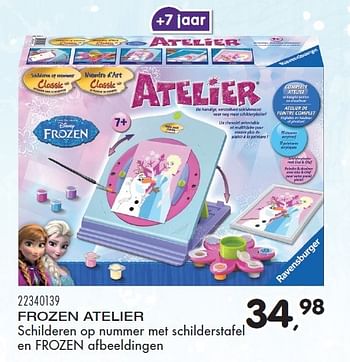 Aanbiedingen Frozen atelier - Ravensburger - Geldig van 23/10/2015 tot 08/12/2015 bij Supra Bazar