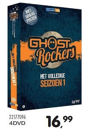 Aanbiedingen 4dvd ghost rockers - Studio 100 - Geldig van 23/10/2015 tot 08/12/2015 bij Supra Bazar