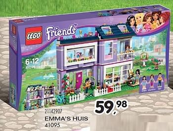 Aanbiedingen Emma`s huis - Lego - Geldig van 23/10/2015 tot 08/12/2015 bij Supra Bazar