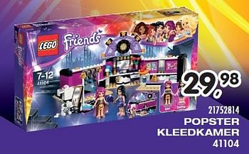 Aanbiedingen Popster kleedkamer - Lego - Geldig van 23/10/2015 tot 08/12/2015 bij Supra Bazar