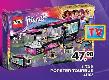 Aanbiedingen Popster tourbus - Lego - Geldig van 23/10/2015 tot 08/12/2015 bij Supra Bazar